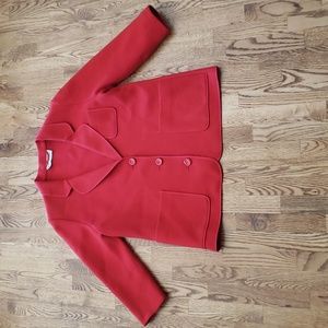 (L) Weinberg Paris Made in France Designer Solid Color Formal Office Workwear